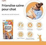 INABA Juicy Bites Cat Treat Fish & Clam 3 x 33g Soft Moist Snack view 2