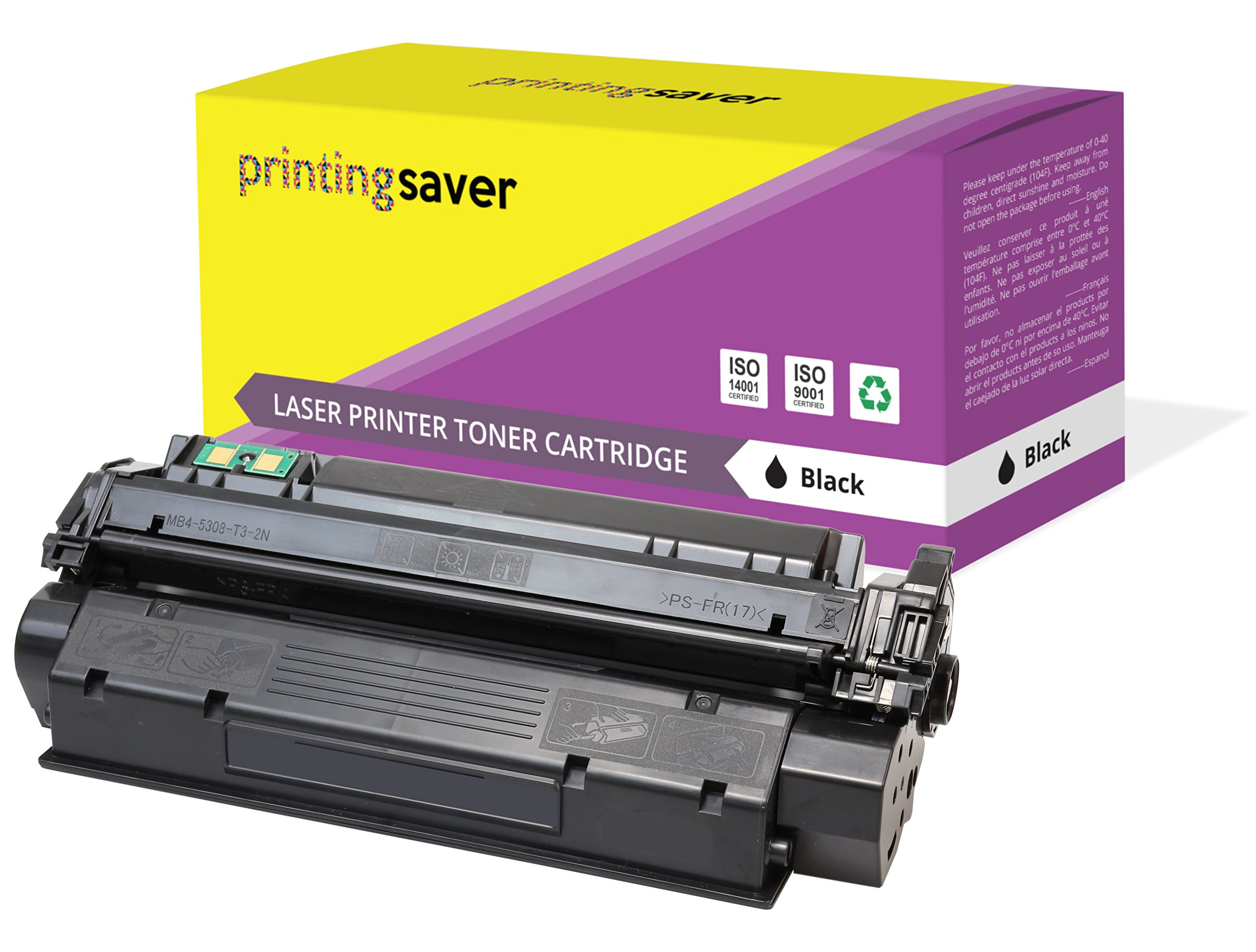 Printing Saver C7115X 15X BLACK (1) compatible toner for HP LaserJet 1000, 1005, 1200, 1220, 3080, 3300, 3310, 3320, 3330, 3380 printers