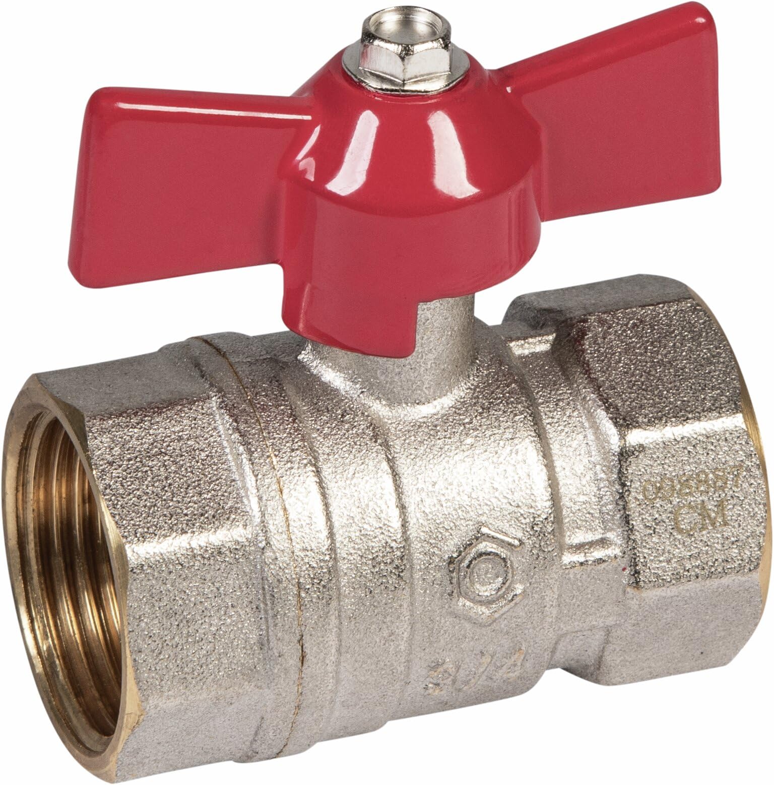 CORNAT T594105 Heating ballcock Brass Plated, 3/4 Zoll