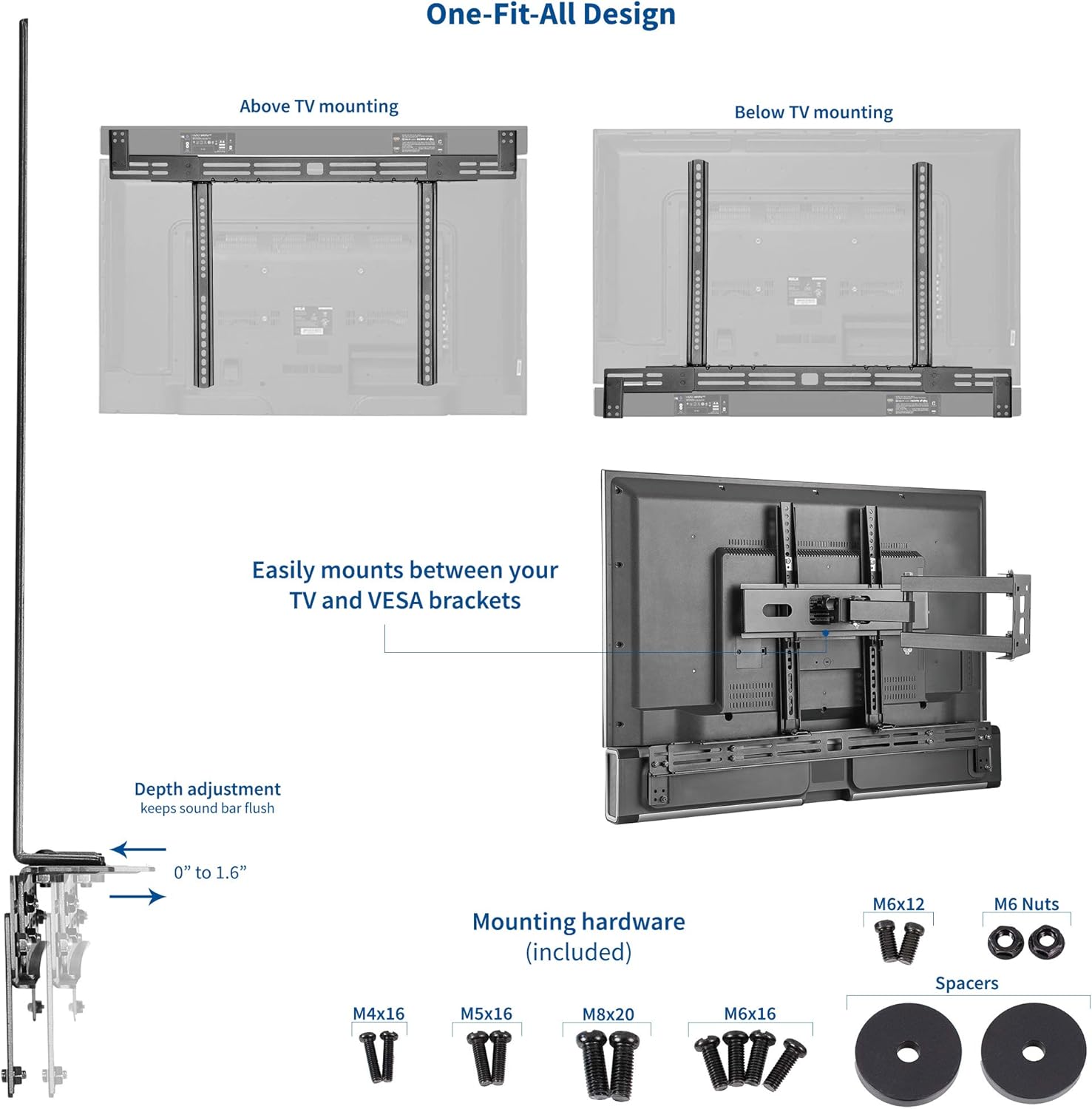 vivo universal sound bar bracket