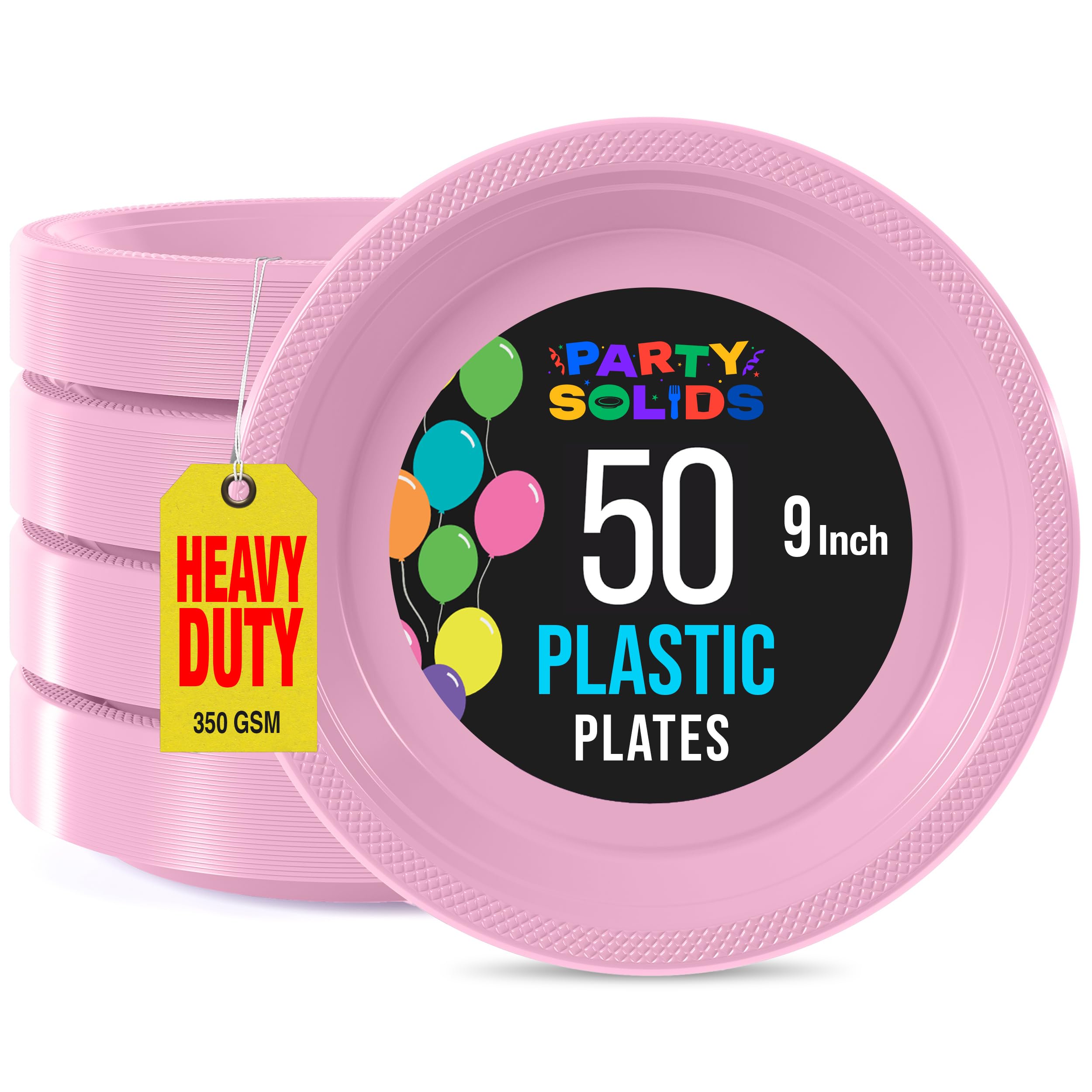 Photo 1 of * PINK,PURPLE AND BLUE THROW AWAY PLATES ** 