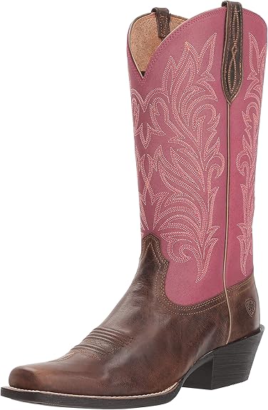 Pink ariat boots Clearance