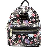 Loungefly X Disney Alice In Wonderland Allover Print Double Strap Shoulder Bag Purse