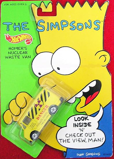 hot wheels simpsons van