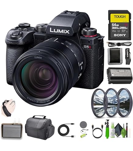 LUMIX S5 ミラーレス一眼 28-200mmレンズ付き LUMIX「S5II」に「28-200mm」のハーフマクロが付いた新レンズ