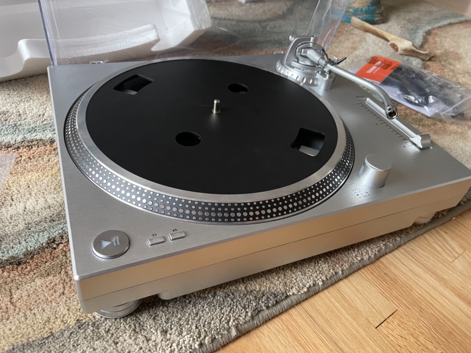 36/mo Finance DIGITNOW High Fidelity Belt Drive Turntable, Vinyl