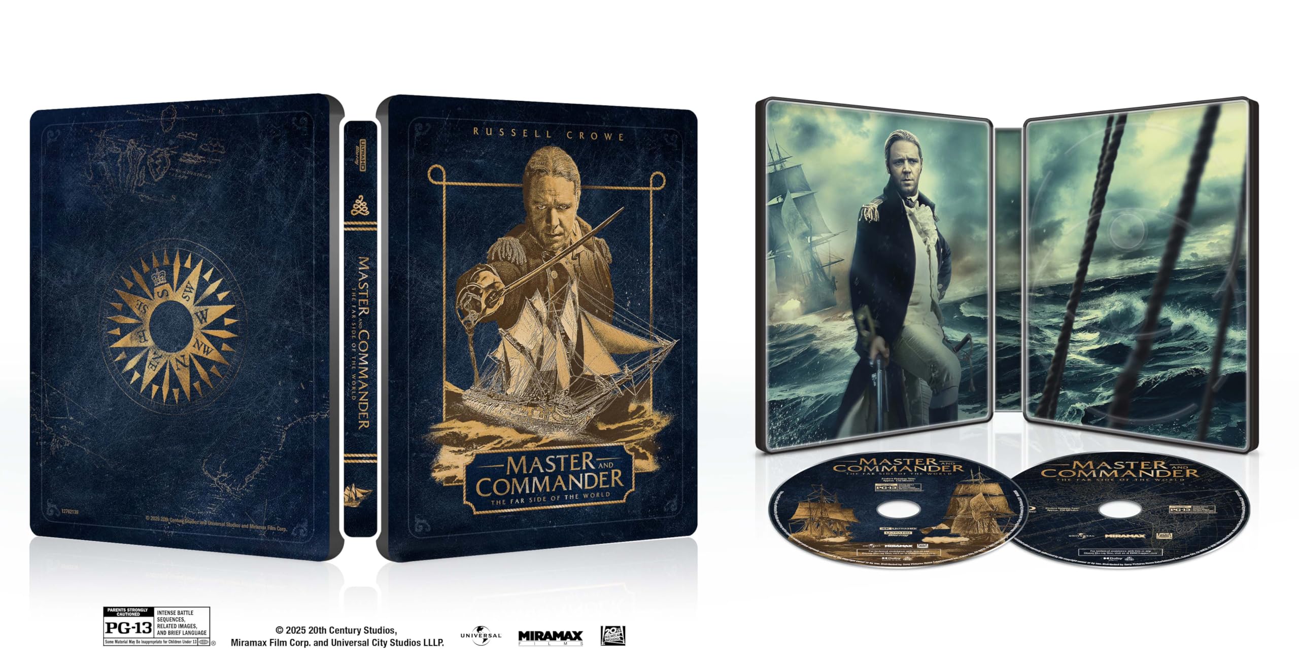 Photo 1 of Master and Commander: The Far Side of the World - 4K + Blu-ray + Digital [4K UHD]