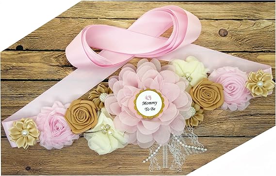 baby shower belly belt