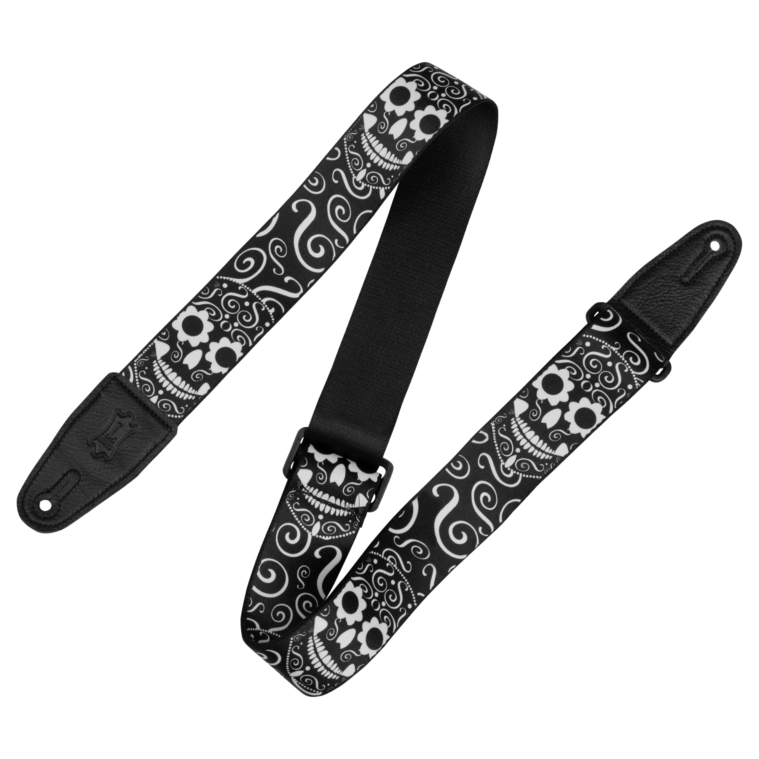 Levy's Mp2cal-003 Guitar Strap, Black, White, One Size