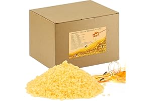 TRINIDa Yellow Beeswax Pellets 5LB(80 oz), Organic Bees Wax Pellets for DIY Candles, Beeswax for Candle Making, Skin, Body, Face, and Hair Care, Lotions, DIY Creams, Lip Balm and Soap Making