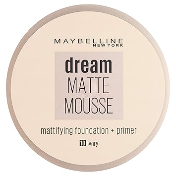Maybelline Dream Matte Mousse Foundation 18ml 010 Ivory Amazon De Beauty