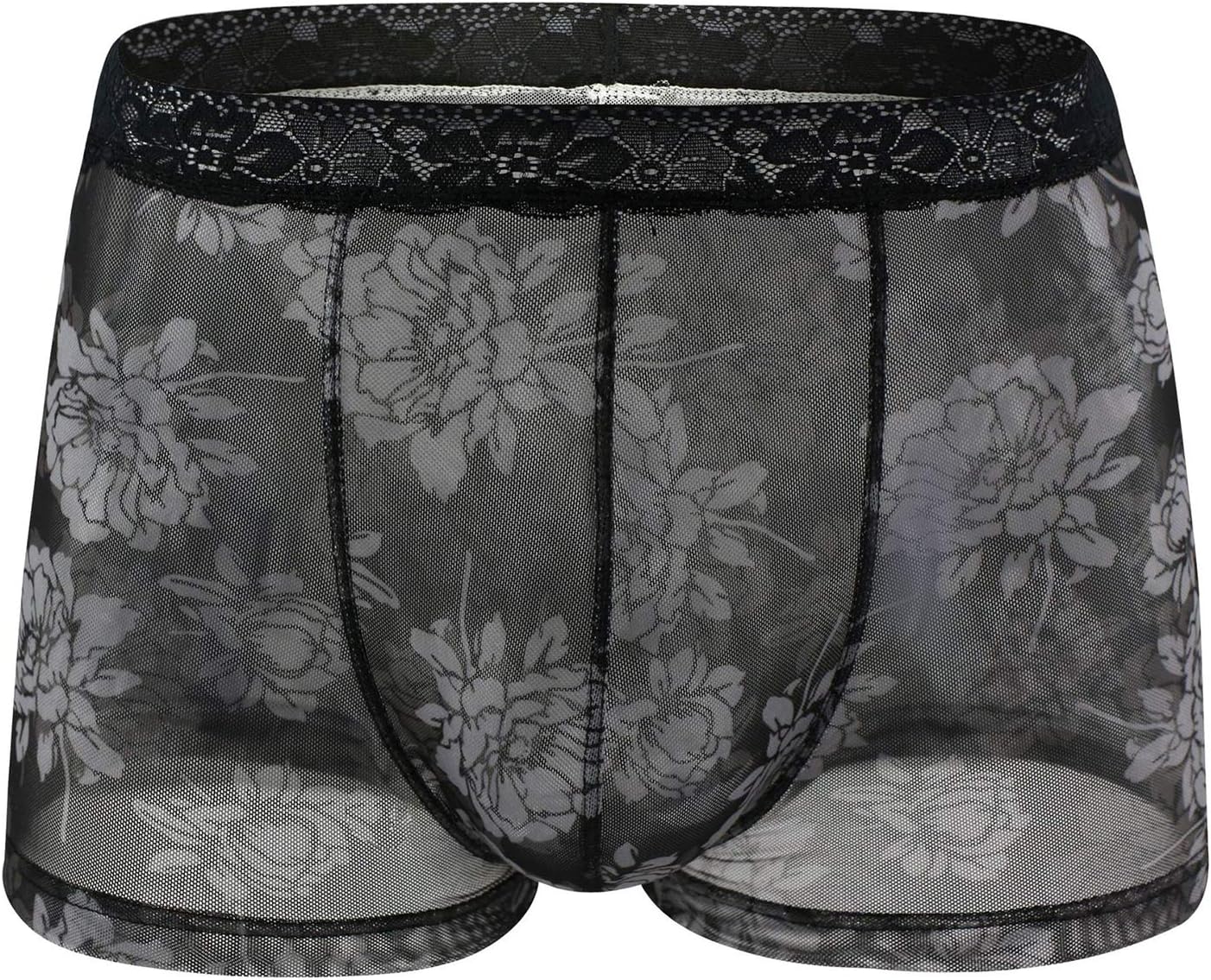 cool nik Men's Comfortable Lace Underwear Stretchable Sexy Thong Panties