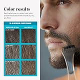 Just For Men Brush-In Color Gel Mustache Beard Sideburns Medium-Dark Brown M-40 view 6