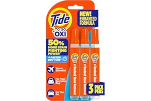 Tide To Go Stain Remover for Clothes, Tide Pen Stain Remover for Clothes, Instant Stain Remover Pen & Spot Cleaner, Portable 