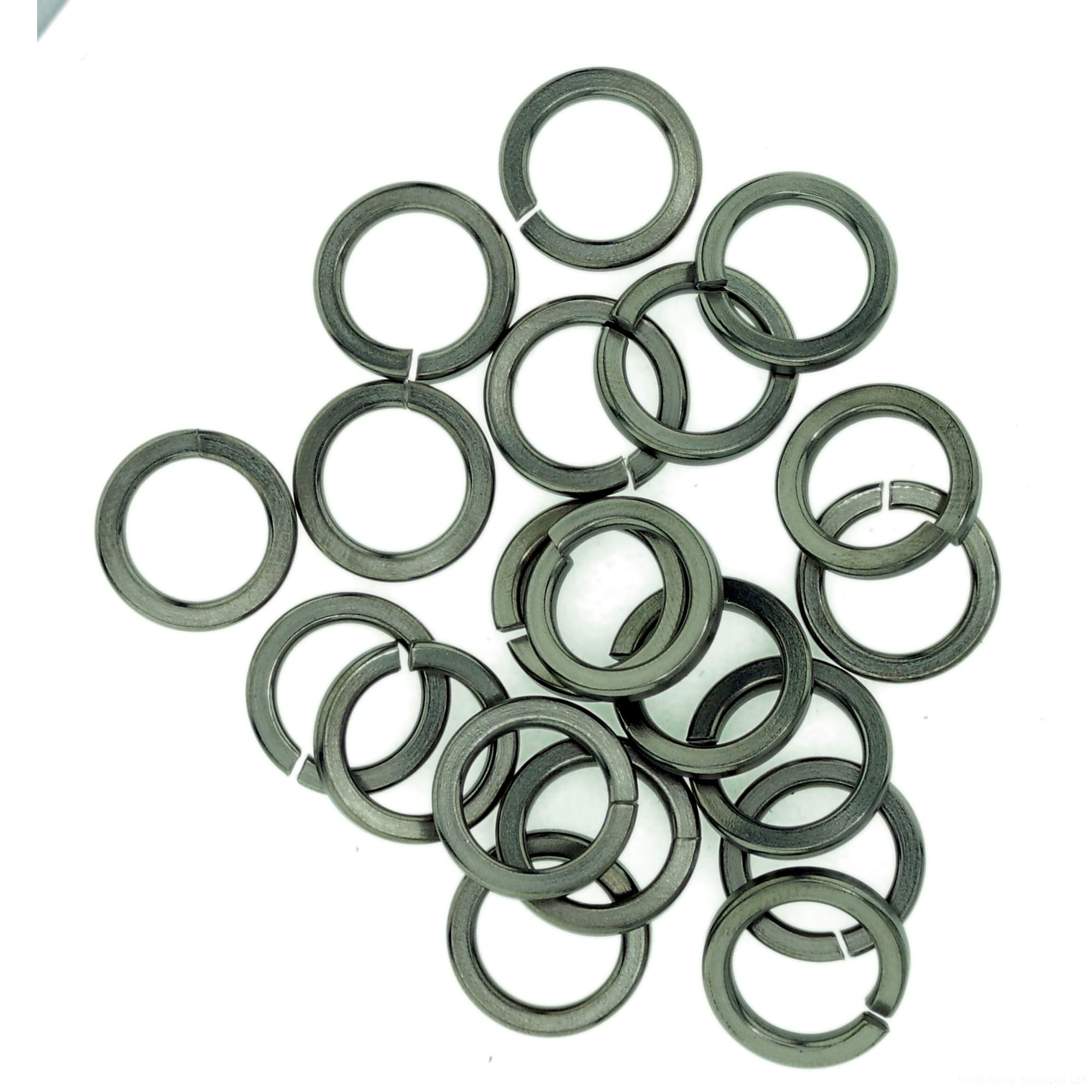 M3 (3mm) Square Spring Split Lock Washer - Stainless Steel (A2) (Pack of 20) โ image 1