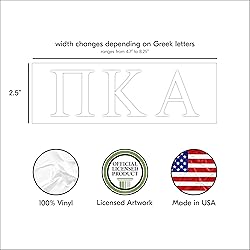Pro-Graphx Pi Kappa Alpha Greek Sorority Sticker