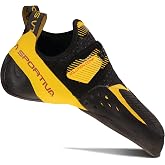 La Sportiva Mens Solution Comp Rock Climbing Shoes | Performance Climber, Soft &amp; Sensitive Slipper, Extra Toe Rubber, Precise Fit, 1 Strap Hook &amp; Loop