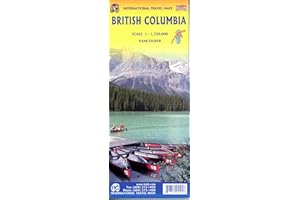 British Columbia Travel Reference Map (Waterproof) 1:1,350,000