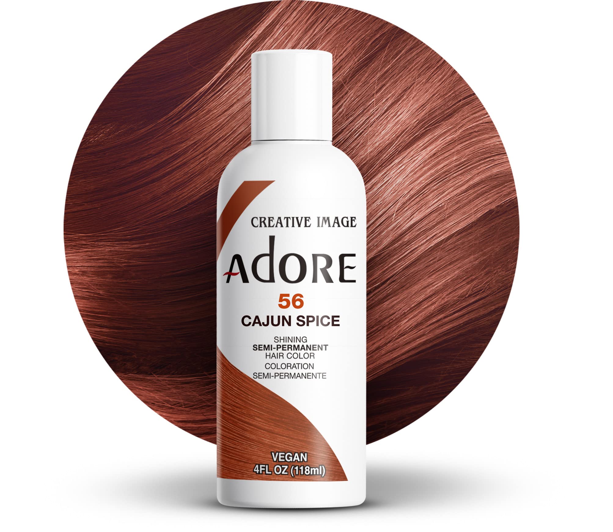 Adore Shining Semi-Permanent Hair Color - 56 Cajun Spice - 118ml