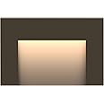Hinkley Landscape Lighting LED Taper Deck Sconce, Horizontal, Bronze, Add Security to Outdoor Living Spaces with Ultra-Durabl