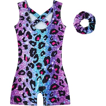 BODYWEAR LTD ärmelloser Turnanzug Für Kinder – Glänzender Metallic-Look, Aus Polyester/Elasthan, Für Tanz, Gymnastik & Party BODYWEAR LTD ärmelloser Turnanzug Für Kinder – Glänzender Metallic-Look, Aus Polyester/Elasthan, Für Tanz, Gymnastik & Party