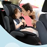 Kidoola Adjustable Booster Car Seat Grey and Black Up to 12 Years view 7