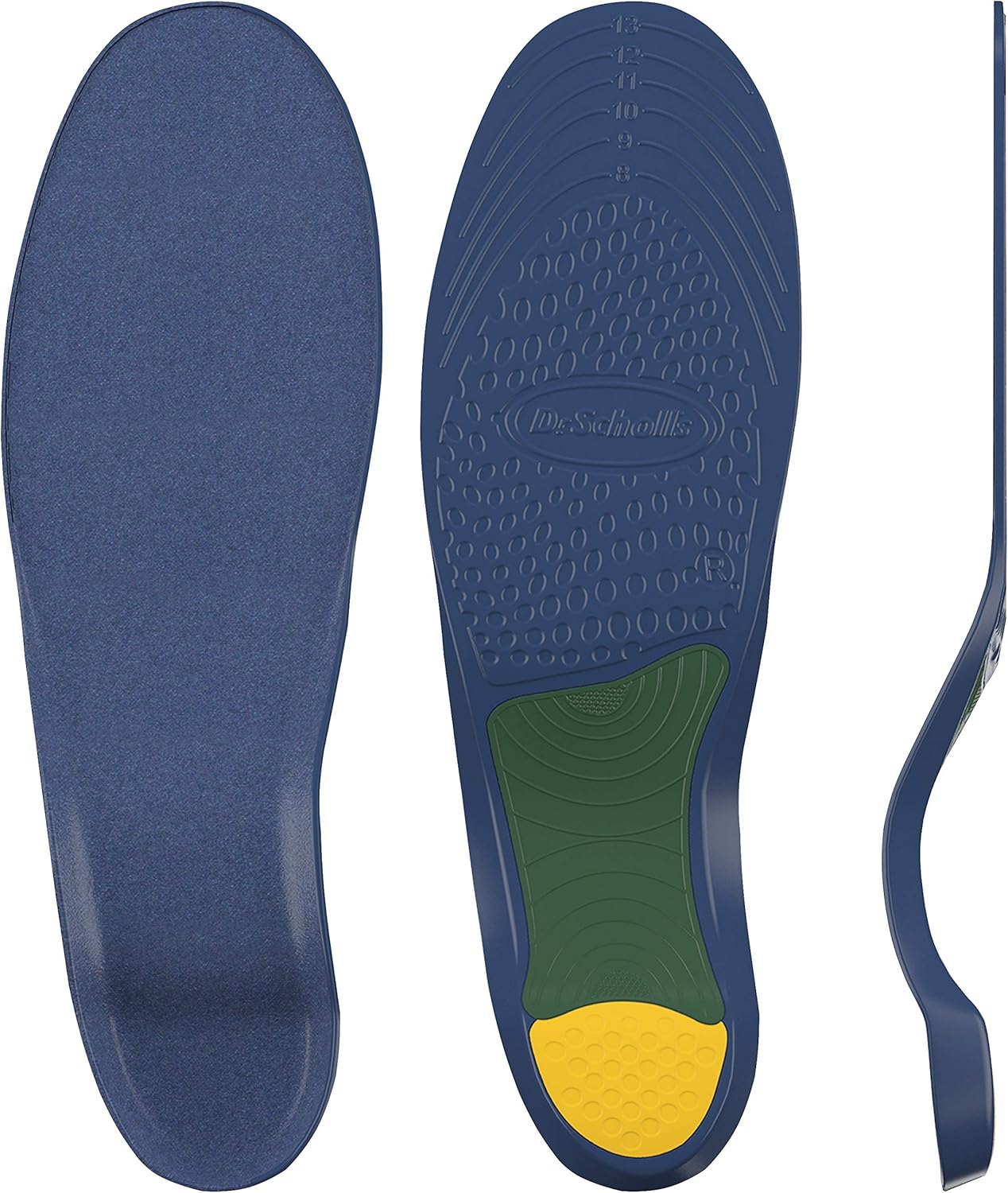 Dr. Scholl's LOWER BACK Pain Relief Orthotics // Clinically Proven Immediate and All-Day Relief of Lower Back Pain (for Men's 8-14, also available for Women's 6-10): Health & Personal Care