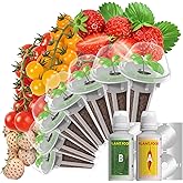 Strawberry Seed Pods for AeroGarden, Ahopegarden, iDOO Hydroponics Growing System, 350 Seeds+ Germination Including Red Cherry Tomato Golden Cherry Tomato, White Strawberry, Red Strawberry (7-Pods)