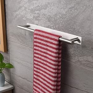 ZUNTO Toallero Adhesivo Acero Inoxidable Toalleros Barra de Para Baño Sin Taladrar 40CM