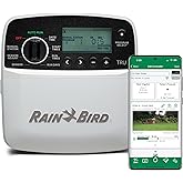 Rain Bird TRU8IW Timer and Smart WiFi Module Bundle, Program-Based Indoor Irrigation Sprinkler Controller/Timer, 8-Zone/Stati