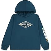 Hurley boys Long Sleeve Hooded Graphic T-shirt