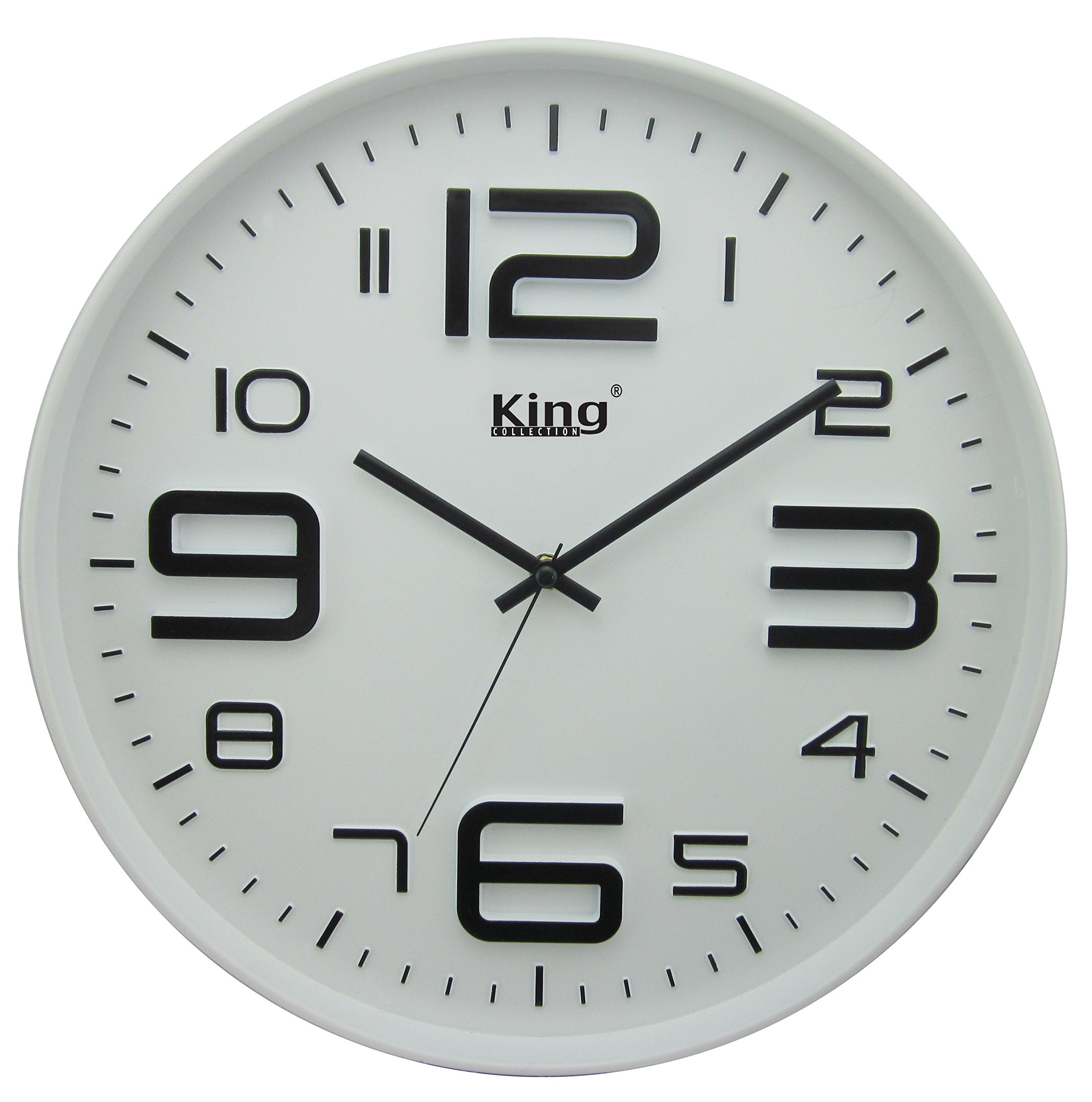 King Home O1673033 Wall Clock Diameter 35 x 4.3 cm