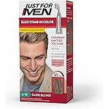 Just For Men Easy Comb-In Color (Formerly Autostop), Gray Hair Coloring for Men with Comb Applicator - Dark Blond, A-15 (Pack