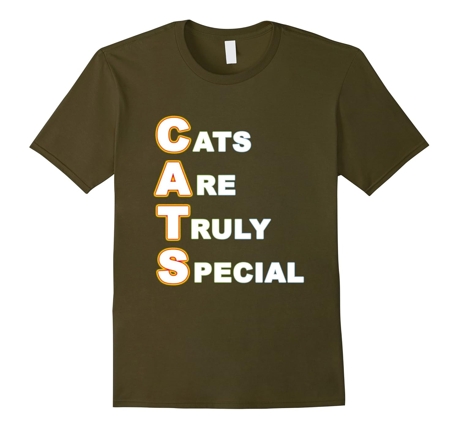 Cats Are Truly Special Acronym Cat Lover TShirtCL Colamaga