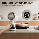 CIARRA CBPHW01 Mini Cooker Hood Portable Desktop Extractor White 2m³/min view 4