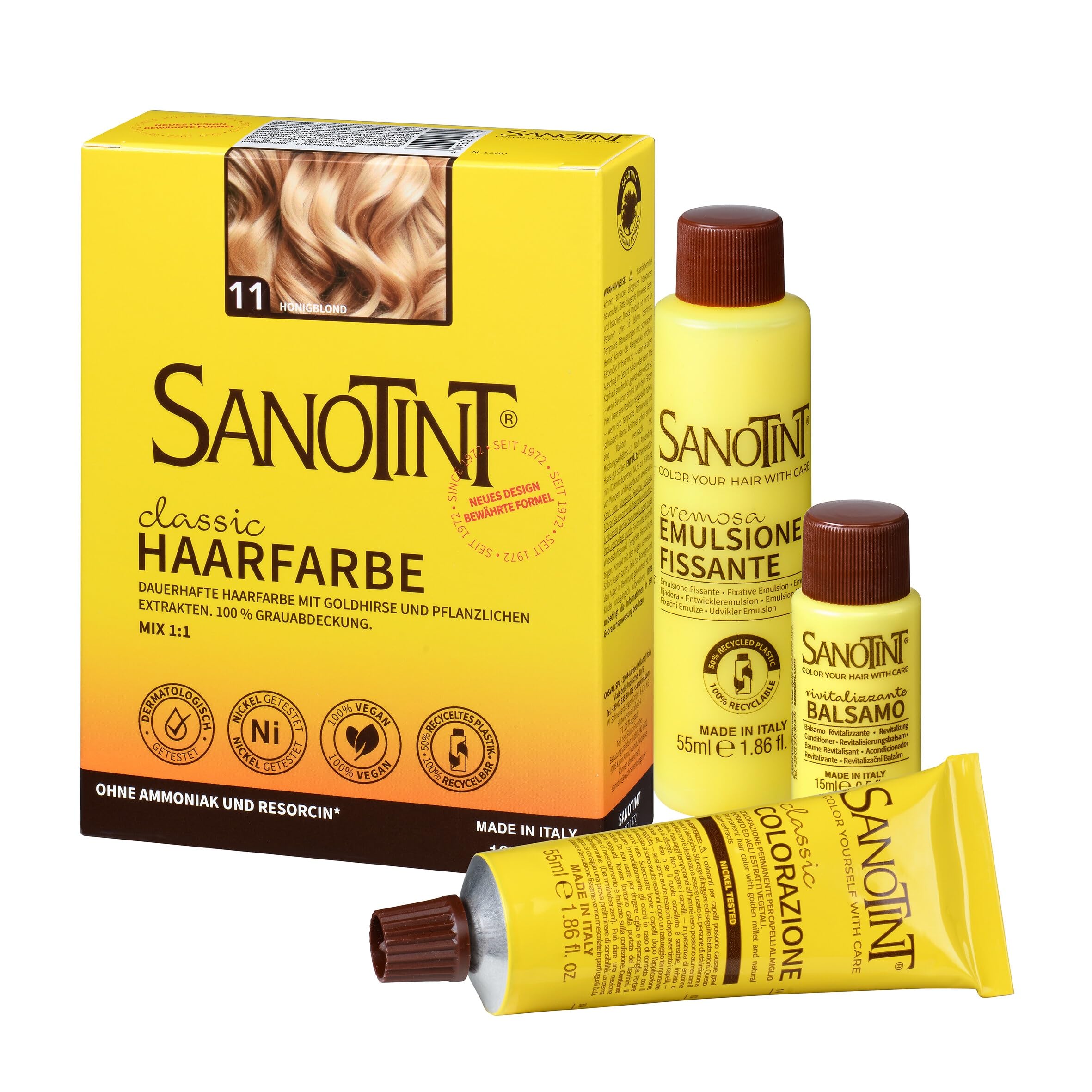 Sanotint 11 # Hair Color Honey Blonde (125 ml)