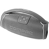 Compaq 50W Bluetooth Speaker – Powerful Wireless Speaker with TWS Pairing, Bluetooth 5.3, IPX6 Waterproof, Uninterrupted Playtime, Dynamic LED