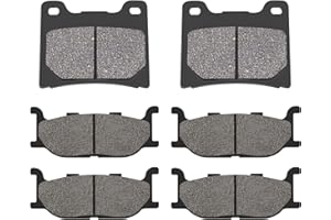 AHL Semi-metallic Brake Pads Set for Yamaha XVS1100 V-Star Custom/Classic/Silverado 1999-2009/XVS1100 V-Star Custom Midnight 