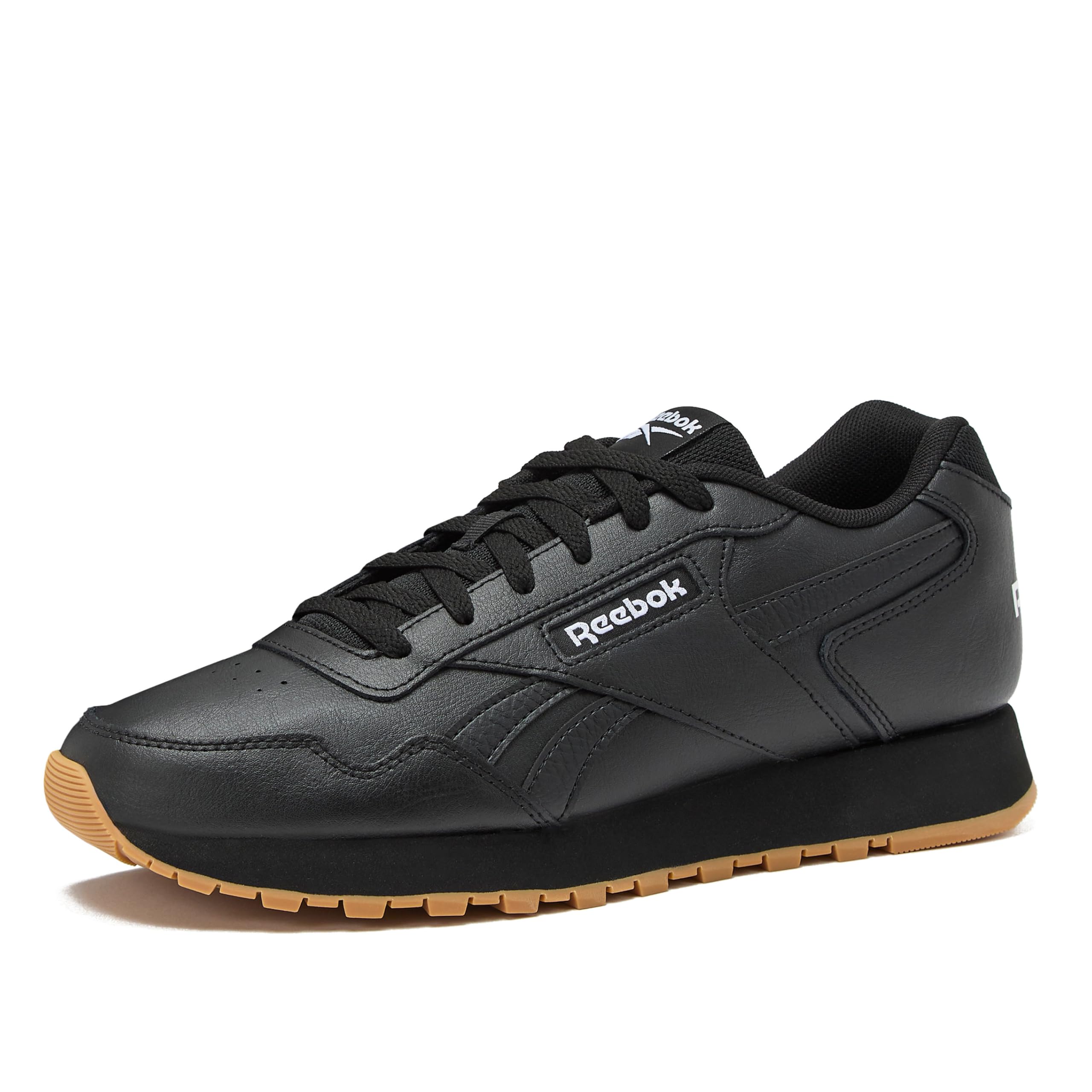 Reebok Unisex Glide Sneaker, Black/White/Gum, 6 US Men Image Reebok Unisex Glide Sneaker, Black/White/Gum, 6 US Men Image