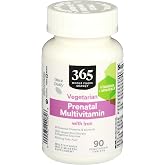 365 by Whole Foods Market, Prenatal Multivitamin with Iron, Vegetarian, 90 Count