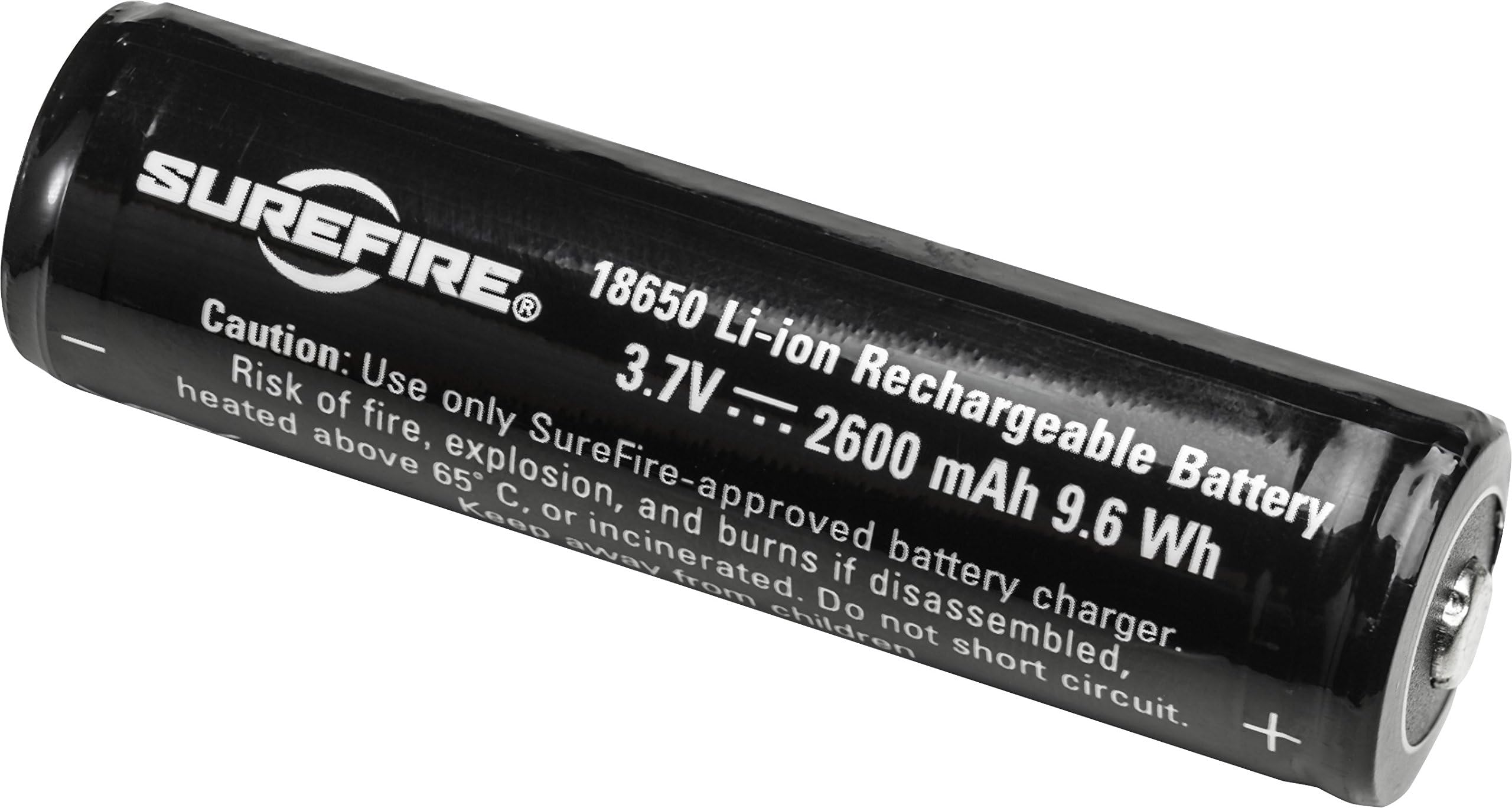 SureFire 18650 Batteries/Rechargeable Protected Lithium 3.4Ah Ion