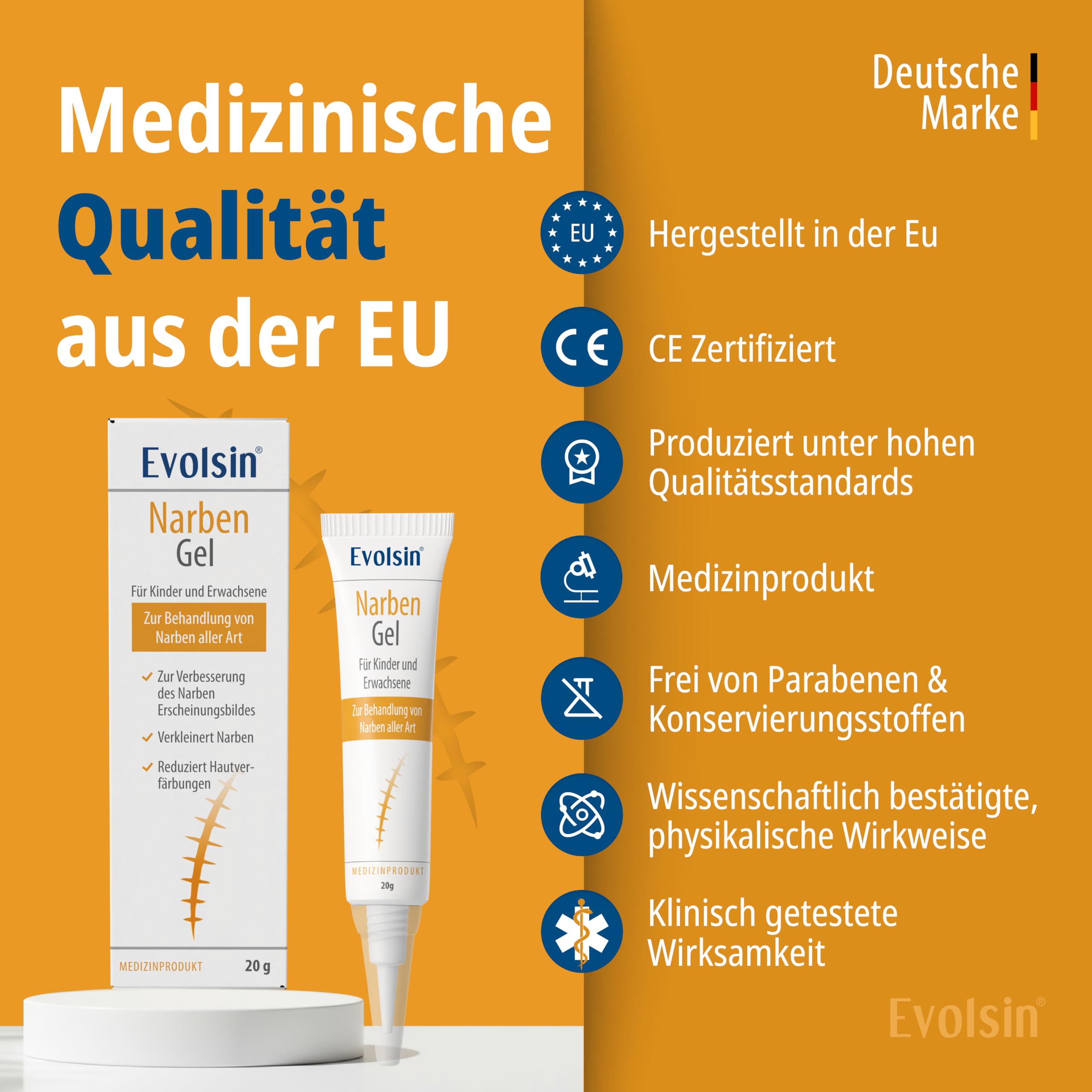 Evolsin® Narbengel für Kinder & Erwachsene, 20 g 8
