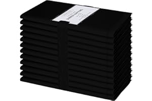 Cotton Clinic Cloth Dinner Napkins - Perfect Everyday Use Table Napkins - Soft Durable Washable - Ideal for Party Wedding Chr