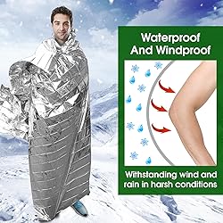 CXYARY 30 Pack Emergency Thermal Blanket