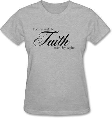 Amazon.com: W.ent Women's Bible Verse About Faith Quotes ComfortSoft
