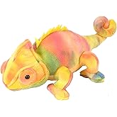 Wild Republic Chameleon Plush, Stuffed Animal, Plush Toy, Gifts for Kids, Cuddlekins 8 Inches , Yellow