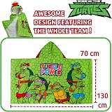Teenage Mutant Ninja Turtles Hooded Towel Raphael Poncho 100% Cotton view 6