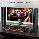 Saiyin 20” Sound Bar TV Detachable 2 in 1 Wall Mount Bluetooth Optical view 3
