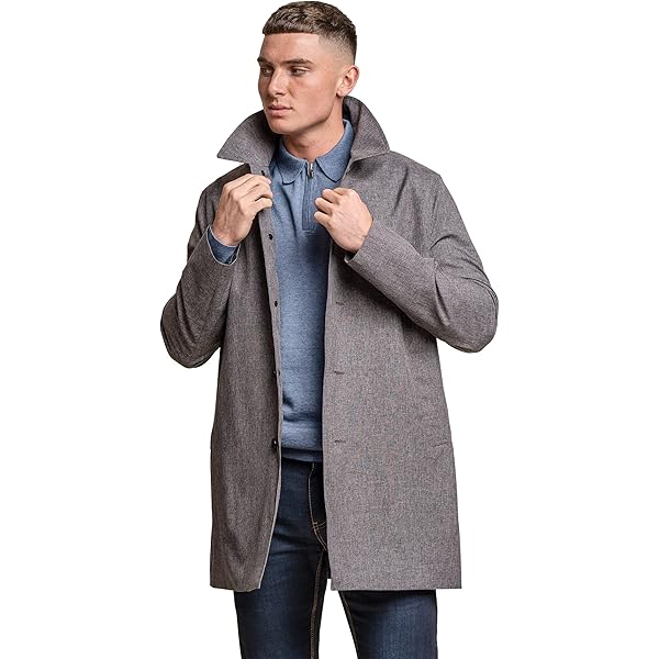 ジャケット・アウター HARH woolen overcoat Autumn Fall winter light luxury high-end wool tweed plaid