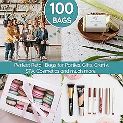 Choice Marts 100 Teal Bags for Small Business
